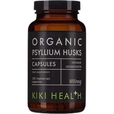 KIKI Health Organic Psyllium Husks 850 mg [120 капсули]