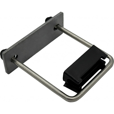 Příchytka panelu U na sl. 60x60 PVC - ČERNÁ