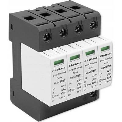 Přepěťová ochrana Qoltec 230 V IP20 15 A