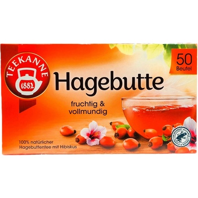 TEEKANNE Hagebutte šípkový čaj 50 x 3,5 g
