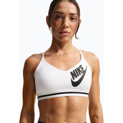 Спортен сутиен Nike Indy Light Support white/black
