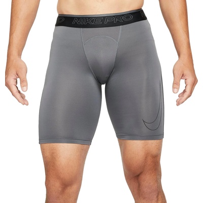 Nike Шорти Nike Pro Dri-FIT Men s Long Shorts Сребърно Velikost S