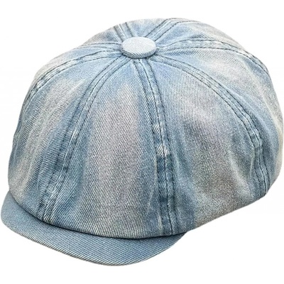 Baretka Denim Světle Modrá
