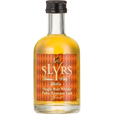 Slyrs Single Malt Whisky Pedro Ximénez Cask Finish 46% 0,05 l (čistá fľaša)