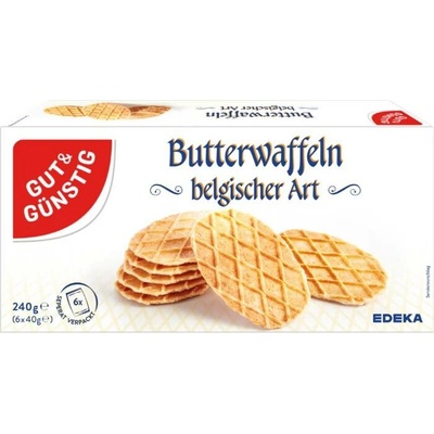 G&G Belgické máslové vafle 240 g – Sleviste.cz