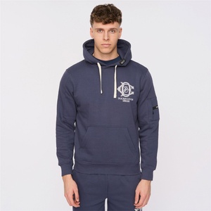 Duck and Cover Суичър Duck and Cover Randolph Hoody - Navy