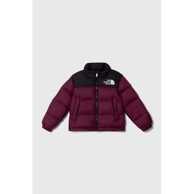 The North Face Детско пухено яке The North Face 1996 RETRO NUPTSE JACKET в лилаво (NF0A82UD)