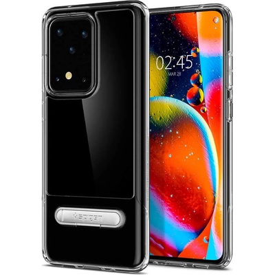 Spigen Slim Armor Essential S Case - хибриден кейс с висока степен на защита за Samsung Galaxy S20 Ultra (прозрачен)