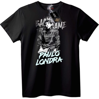 NOONEBRAND Тениска Paulo Londra 'Обратно в играта' - 2XL, Black