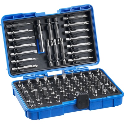 NAREX Industrial-CrV 80-Bit Box. Sada šroubovacích 1/4" bitů