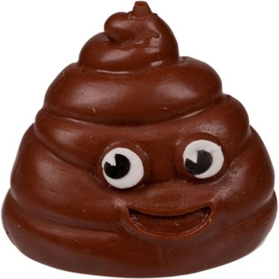 OOTB.de Antistresové hovínko Hnědé měkké se smajlíkem