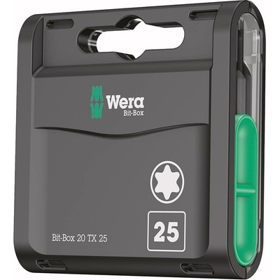 Wera Bit TORX 20 x TX25x25, Bit-Box 20 TX, WERA, 057773