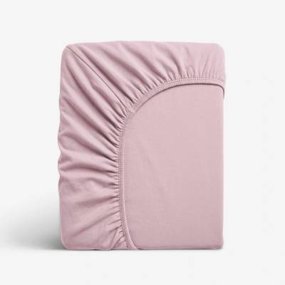 Goldea jersey elastická plachta púdrovo ružová 120x200