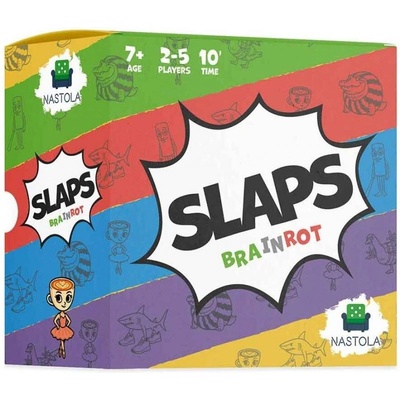 NASTOLA Настолна игра Slaps Brainrot - Семейна (721688973362)
