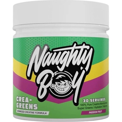 Naughty Boy Crea-Greens | with Green Superfoods & Aquamin [270 грама] Маракуя