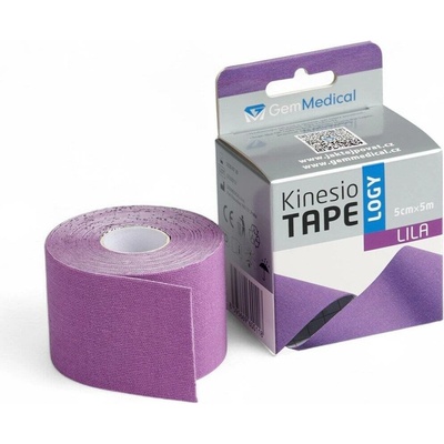 GM kinesiology tape fialový 5 cm x 5 m