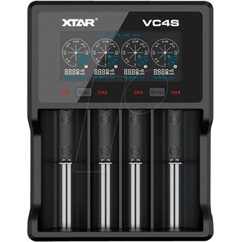 Xtar Зарядно устройство Xtar VC4S, за Li-Ion/Ni-MH батерии според описанието (VC4S)