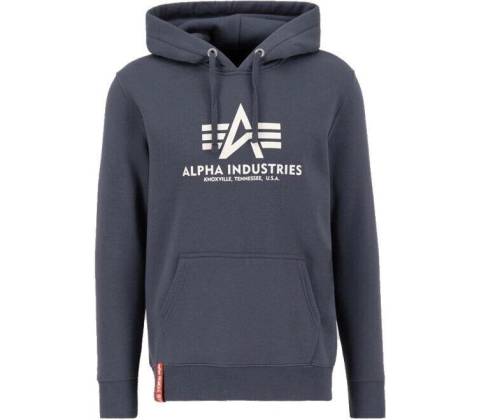 Alpha Basic Hoody greyblack