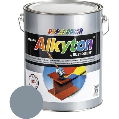 Alkyton dupli color sivá svetlá RAL7001 lesklá 5 l