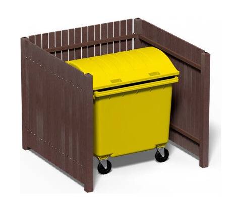 Kontejnerové stání RePlast 1
