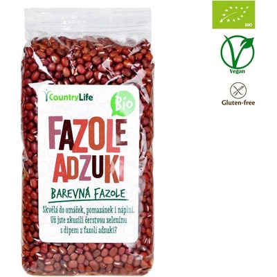 Country Life Fazole adzuki 0,5 kg – Zboží Mobilmania