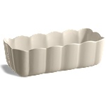 Emile Henry Керамична форма emile henry madeleine loaf dish - цвят екрю (eh 6353-02)