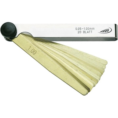 HELIOS PREISSER 0607403 spárová měrka 0.05 - 1 mm Počet čepelí: 20