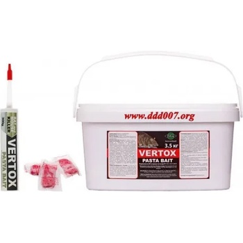 PelGar International Ltd, UK Вертокс паста - отрова за мишки и плъхове
