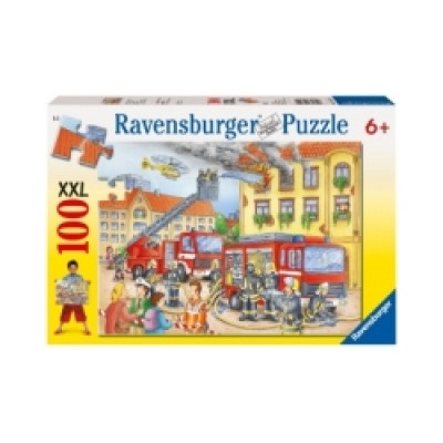 Ravensburger Verlag Ravensburger Kinderpuzzle - 10822 Unsere Feuerwehr - Puzzle für Kinder ab 6 Jahren, mit 100 Teilen im XXL-Format | Stefan Lohr