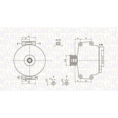 Generátor MAGNETI MARELLI 063731846010