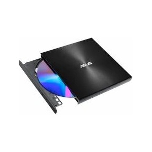ASUS ASUSK ZenDrive U8M (SDRW-08U8M-U) external DVD drive/burner (interface, compatible with Windows and Mac OS, M-DISC support, comprehensive backup solutions), black, USB-C cable - 90DD027X-B10000