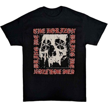 Bring Me The Horizon Риза Metal Logo Skull Unisex Black XL (BMTHTS106MB04)