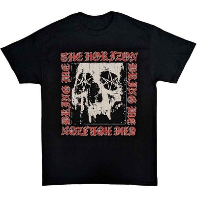 Bring Me The Horizon Metal Logo Skull Black XL Риза (BMTHTS106MB04)