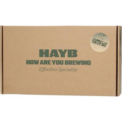 HAYB Espresso startovací balení zrnková 5 x 250 g