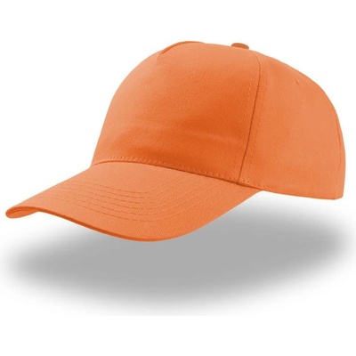 Atlantis Headwear Start Five 5 panelová baseballová COT-33003823599 Oranžová