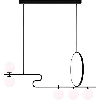 POLARIS Висящ полилей Carina Snake Ring с LED ринг и 5 крушки | 183, 75€ (359, 39 лв) (459)