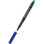  Перманентен тънкописец Faber-Castell OHP M Син (1602007-06)