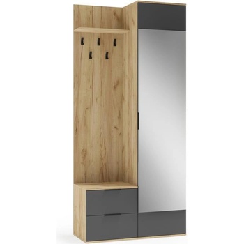 HALMAR Портманто Coral - антрацит (CORAL/antre/hal)