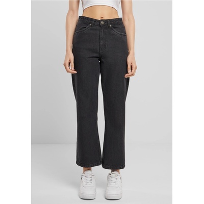 Urban Classics Дамски дънки в черно Urban Classics CroppedUB-TB6815-00709 - Черен, размер 28