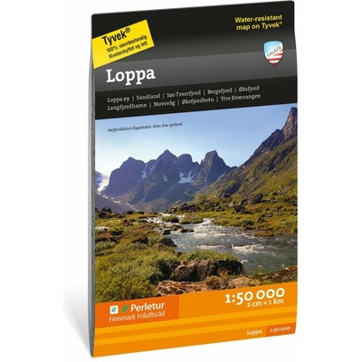 Turkart Loppa - turistická mapa 1:50.000