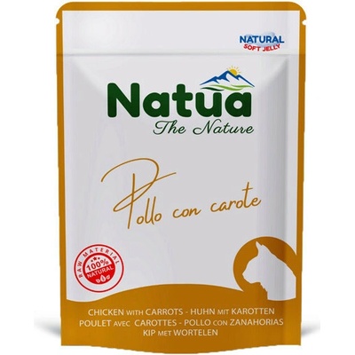 Natua Cat Adult Kuřecí filety a mrkev 70 g