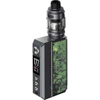 VOOPOO DRAG 4 177W Grip 5,5ml Full Kit Šedá Zelená – Zboží Dáma