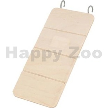 Zolux dřevěný žebřík do klecí 20 x 9,5 cm