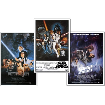 Close Up Star Wars Poster Set Film Poster Episode IV - VI (61cm x 91.5cm)