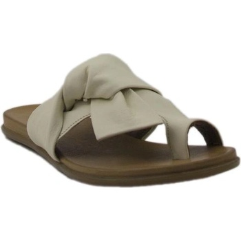 Image 1 of Български обувки Дамски чехли естествена кожа в бежов цвят kira162beige