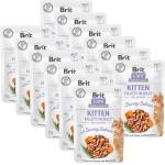 Brit Care Cat Kitten Fillets in Jelly with Savory Salmon 12 x 85 г