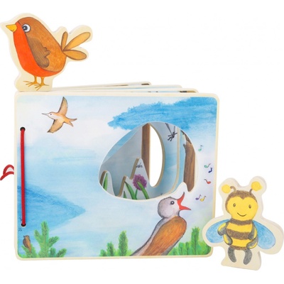 Small Foot obrázková knížka s včelkou