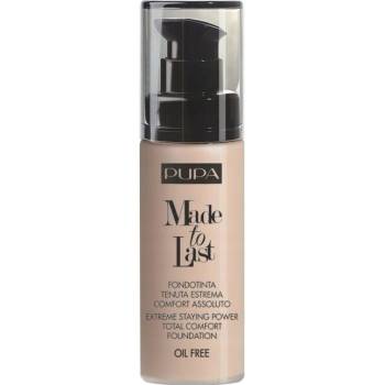 Pupa Made to Last dlhotrvajúci tekutý make-up 030 Natural Beige 30 ml