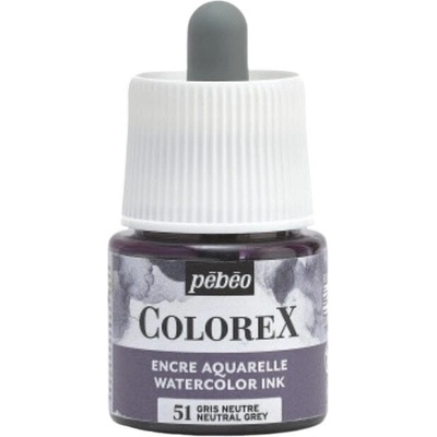 Pébéo Colorex Рисуване с мастило Neutral Grey 45 ml 1 бр (417051)