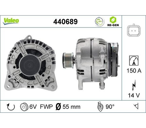 Alternátor VALEO 440689